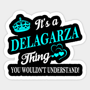 DELAGARZA Sticker